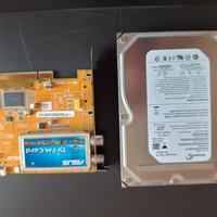 Scheda TV + 500 giga