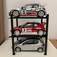 Display per 3 miniature 1:18