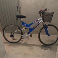 mountain bike 24 con cestello