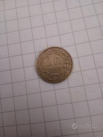 2 franchi svizzeri 1968.in copro nickel