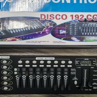 dmx 192 ch controller mixer centralina luci dj