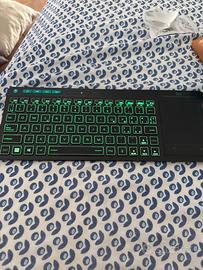 Tastiera e pad mouse wireless rii rt518