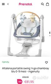 Sdraiata elettrica per bambini.