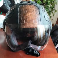casco in Vera pelle 