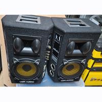 LM-08B COPPIA CASSE ACUSTICHE AUDIO AMPLIFICATE AT