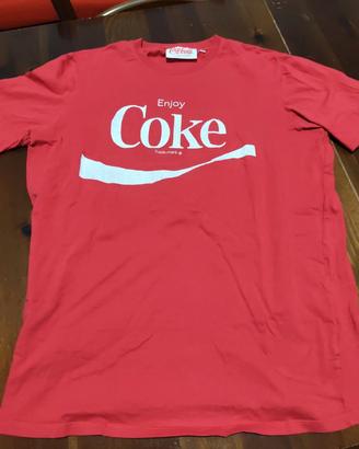 Maglia manica corta Coca cola Alcoot  taglia L 