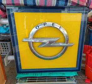 insegna luminosa opel 
