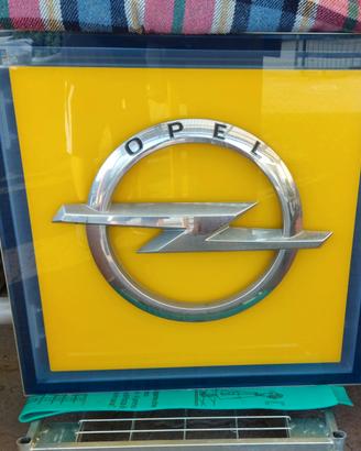 insegna luminosa opel 