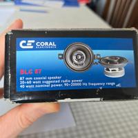 Casse auto coral BLC 87