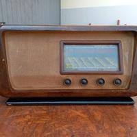 Radio a valvole anni 50 vintage in legno