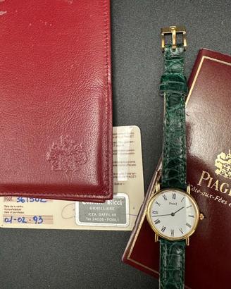 Piaget Altiplano in oro 18kt - 25mm - del 1993