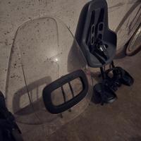 Seggiolino antwriore BOBIKE Go Mini con parabrezza