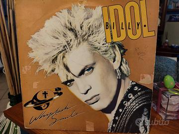 Billy Idol Whiplash Smile vinile LP
