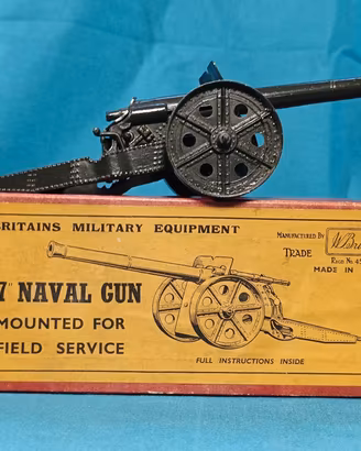 Britains Ltd. 4.7" Naval Gun anni'40/'50