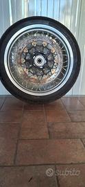 ruota a raggi ducati scrambler