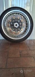 ruota a raggi ducati scrambler
