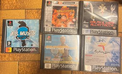 Lotto giochi ps1 worms armagg e ralph