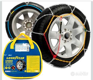 Goodyear Set di 2 Catene da Neve per Auto