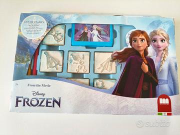 Set timbri in legno Disney Frozen