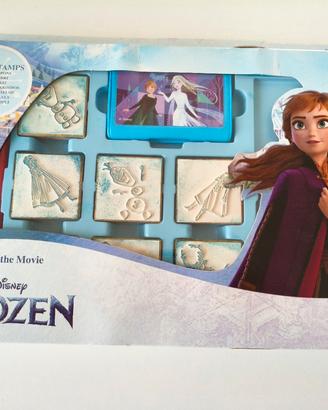 Set timbri in legno Disney Frozen