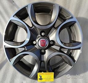 Cerchi In Lega NUOVI Da 15 Per Fiat Panda 500 Ecc