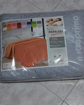 Notte prima Quilt primavera double face 1 piazza