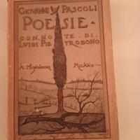 libro poesie Giovanni Pascoli 