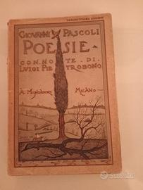 libro poesie Giovanni Pascoli 