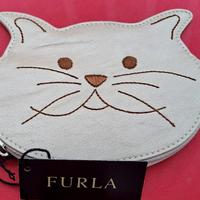 Portamonete FURLA di pelle a GATTO- nuovo 