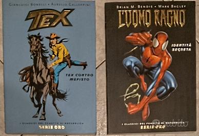 Tex e L'uomo Ragno serie oro 