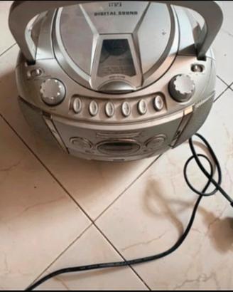 Irradio stereo cd cassette usb