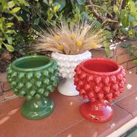 Mezze Pigne in Ceramica Artigianale 