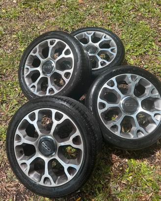 CERCHI DA 17 FIAT 500 L 4 STAGIONI
