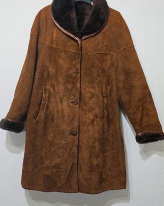 Shearling Originale Vintage Montone Rovesciato  42
