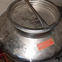 botte per vino e olio in acciaio 
