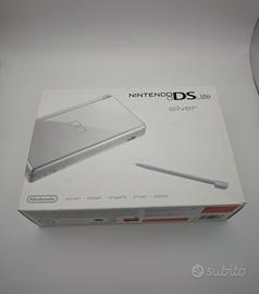 Nintendo DS Lite Silver con Giochi e Scatola
