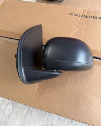 Van Wezel 910813 Specchietto Retrovisore Laterale Sinistro, Convesso, Regolabile Internamente, Compatibile Con Toyota Aygo, Peugeot 107 E Citroën C1