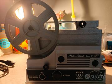 Proiettore vintage Gioca Baby Sound Super 8 50/N