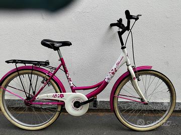 Bici donna GLORIA ruote 24, come NUOVA