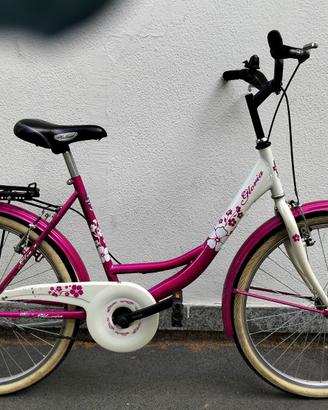 Bici donna GLORIA ruote 24, come NUOVA