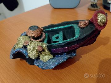 BARCA  IN PIETRA LAVICA