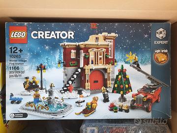 Lego 10263 Caserma pompieri villaggio invernale