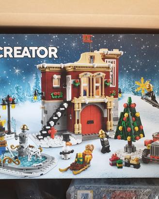 Lego 10263 Caserma pompieri villaggio invernale