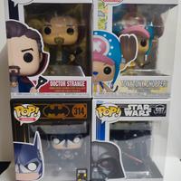 Funko pop 4 personaggi disponibili 