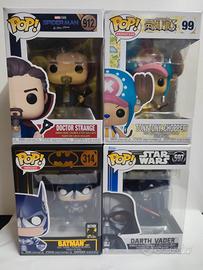 Funko pop 4 personaggi disponibili 