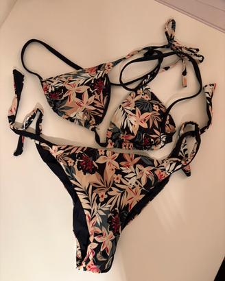 Luijo bikini donna floreale S per mare/piscina