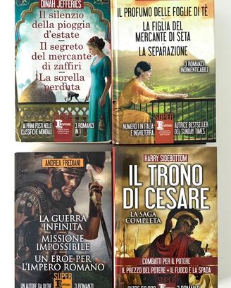 4 libri edizioni Newton 3 romanzi in 1