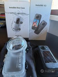 Insta360 X3 con accessori originali