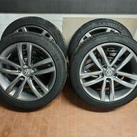 Cerchi in lega Volkswagen e gomme estive 225/45/17