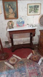 console piuma di mogano fine 800